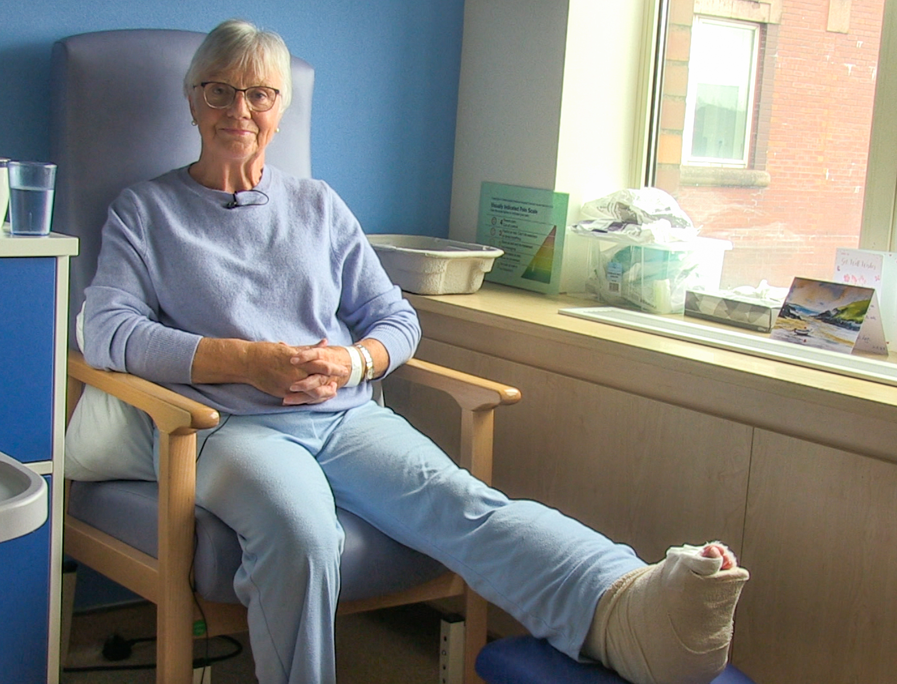 Jan Ritson is recovering well following her extraordinary operation