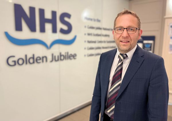 NHS Golden Jubilee Chief Executive Gordon James